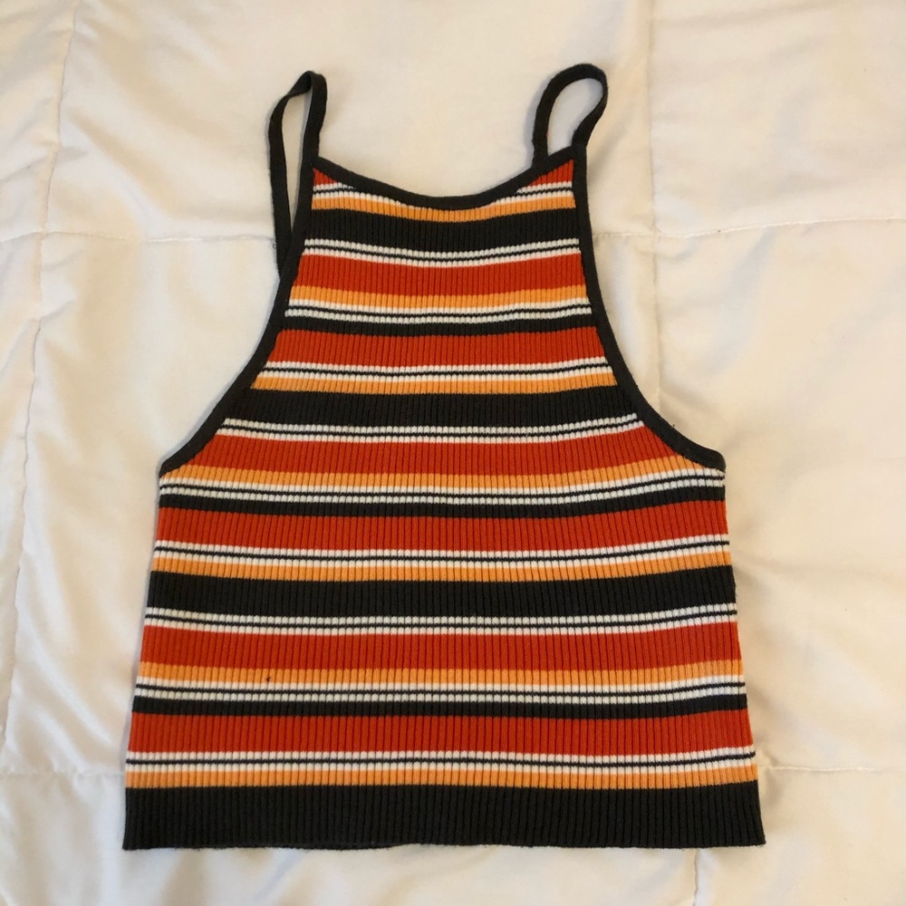 Uo Ribbed Cropped Cami - image 3